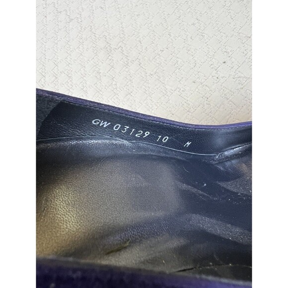 Stuart Weitzman Peep Toe‎ Heels Moda Suede Platform Bow | New No Box | Size 10 - Picture 7 of 13